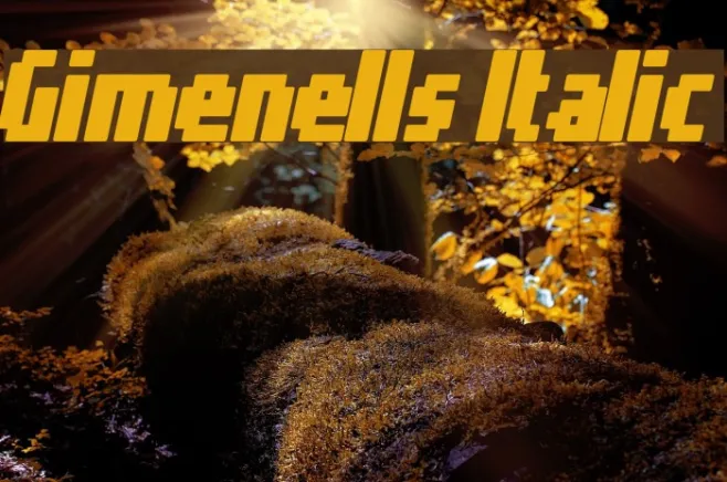 Gimenells Italic Example 3