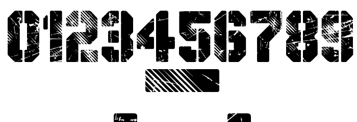Gimme Danger Font OTHER CHARS