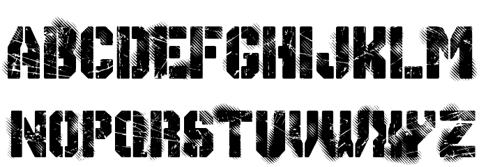 Gimme Danger Font LOWERCASE