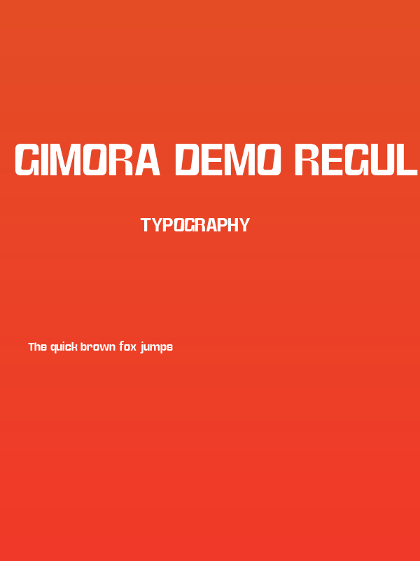 Gimora DEMO Regular Poster