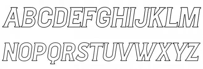 Gin And Tonic Out PERSONAL Italic Fuentes MAYÚSCULAS