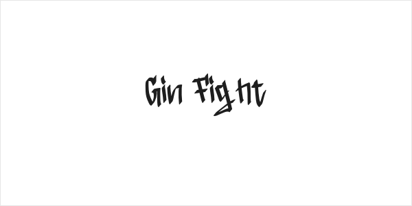 Gin Fight Logo
