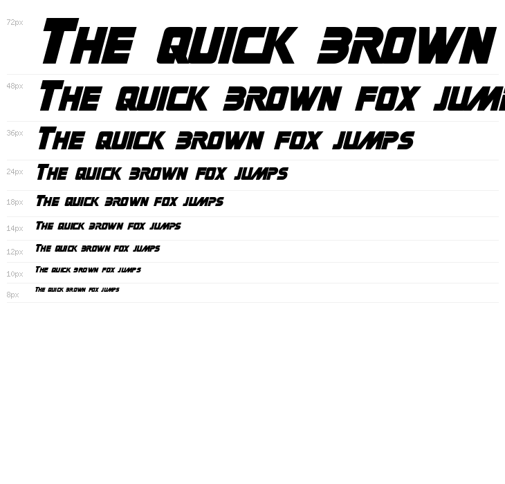 Gin Rai Italic Waterfall