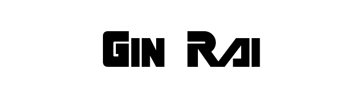 Gin Rai  नि: शुल्क फ़ॉन्ट्स डाउनलोड