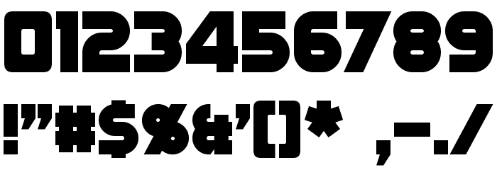 Gin Rai Font OTHER CHARS