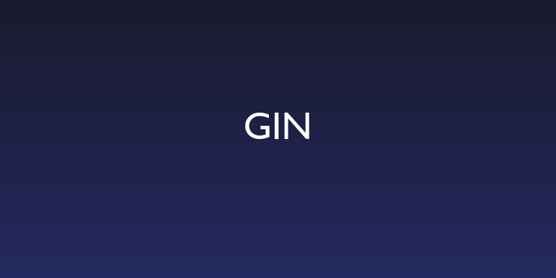 Gin Social Header