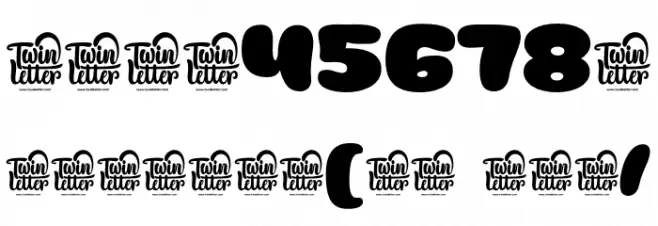 Ginbe-Regular Font OTHER CHARS