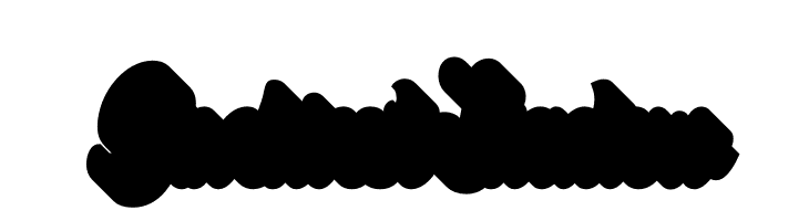 Ginchiest Shadow  font caratteri gratis