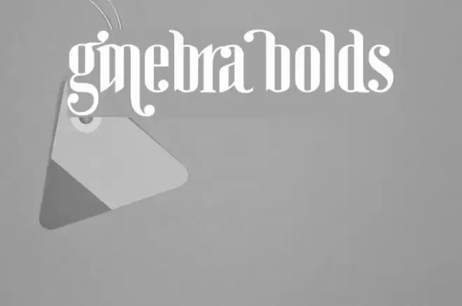 Ginebra Bolds Font examples