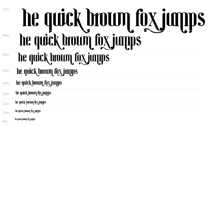 Ginebra Bolds Waterfall