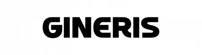 Gineris  フリーフォントのダウンロード