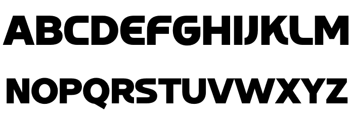 Gineris Font LOWERCASE