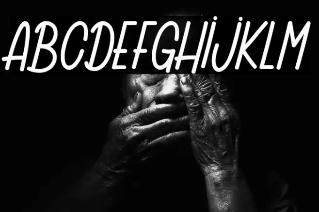 Ginette 1_PersonalUseOnly Font examples