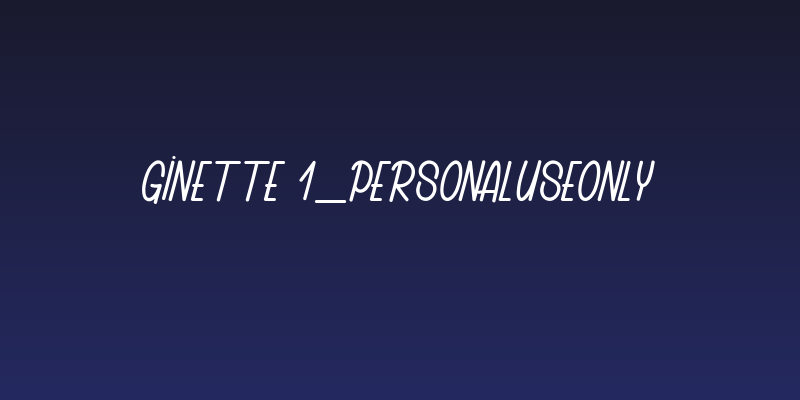 Ginette 1_PersonalUseOnly Social Header