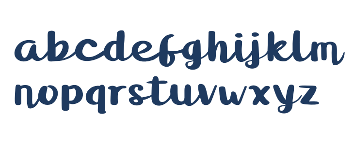 GinevapuRegular Lowercase