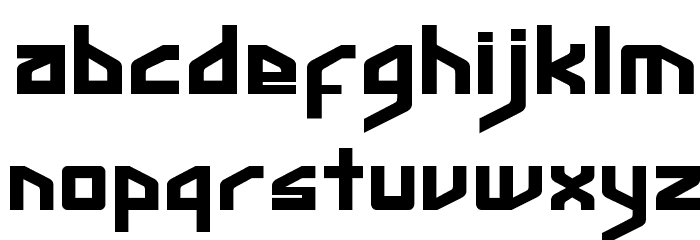 Ginga Inter Font LOWERCASE
