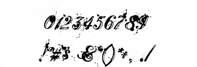 Ginga> Font OTHER CHARS