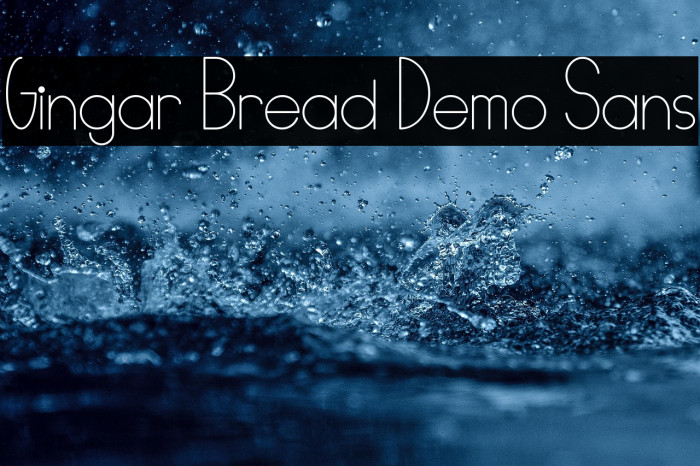 Gingar Bread Demo Sans Example 3