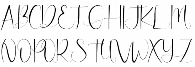 Gingar Bread Demo Script Schriftart Groß