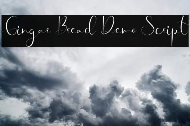 Gingar Bread Demo Script Example 3