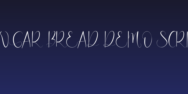 Gingar Bread Demo Script Social Header