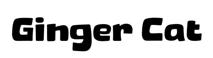 Ginger Cat لخطوط تنزيل
