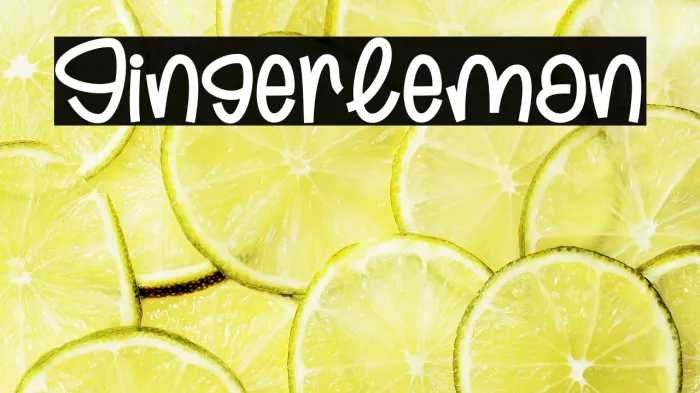 Ginger Lemon Example 3