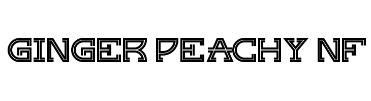 Ginger Peachy NF  les polices de caractères gratuit tlcharger