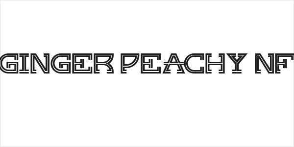 Ginger Peachy NF Logo