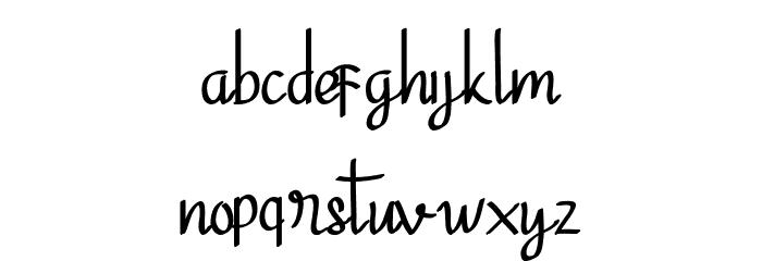 Ginger Spicedemo Bold Font LOWERCASE