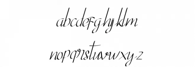 Ginger Spicedemo Italic फ़ॉन्ट लोअरकेस
