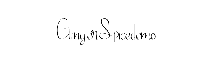 Ginger Spicedemo  Fuentes Gratis Descargar