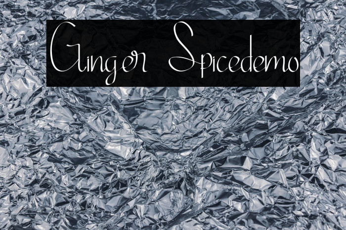 Ginger Spicedemo Example 1