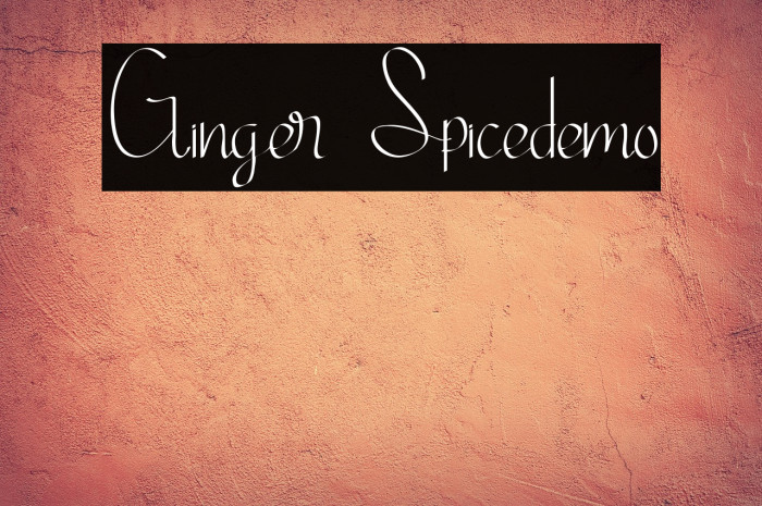 Ginger Spicedemo Example 2