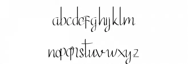 Ginger Spicedemo Font Litere mici
