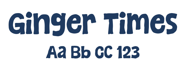 Ginger Times Font Preview