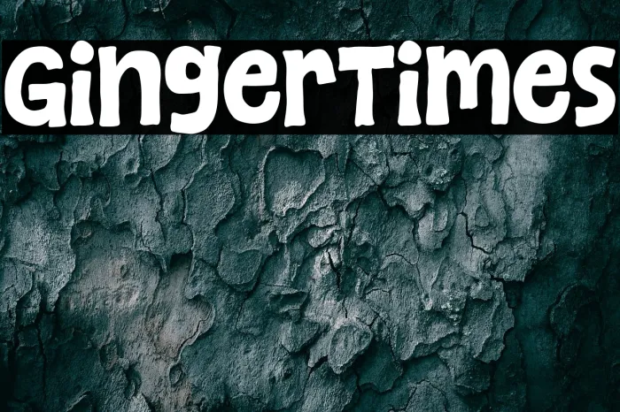 Ginger Times Example 3