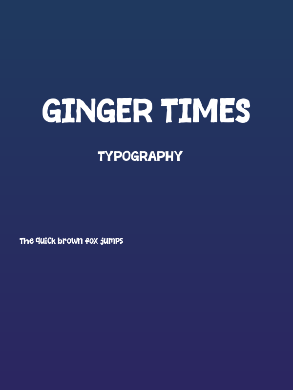 Ginger Times Poster