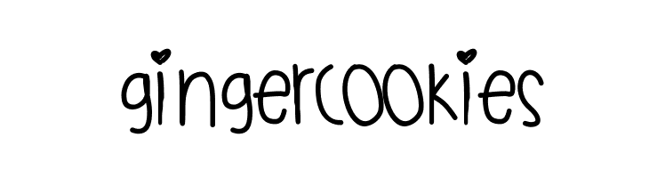 GingerCookies  font caratteri gratis
