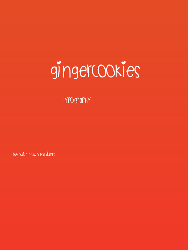 GingerCookies Poster