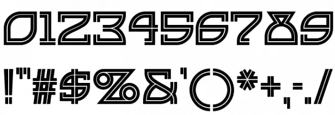 GingerPeachyNF Font OTHER CHARS