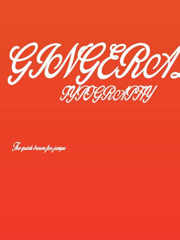 Gingerale Personal Use Regular Poster