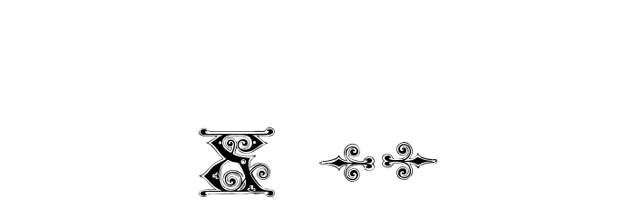 Gingerbread Initials Font OTHER CHARS