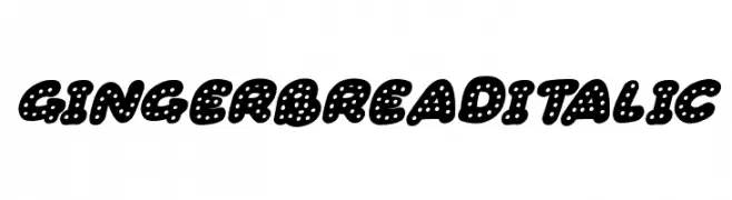 Gingerbread Italic  les polices de caractères gratuit tlcharger