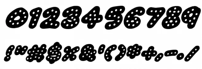 Gingerbread Italic Font OTHER CHARS