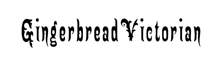 GingerbreadVictorian Font