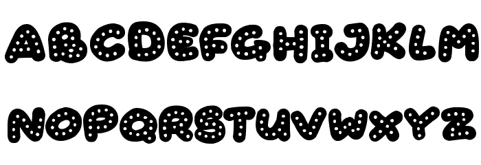 Gingerbread Font LOWERCASE