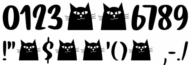 Gingerline DEMO Regular Font OTHER CHARS