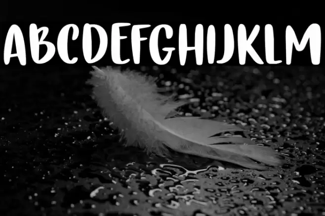 Gingerline DEMO Regular Font examples