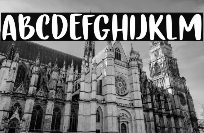 Gingerline DEMO Regular Font examples